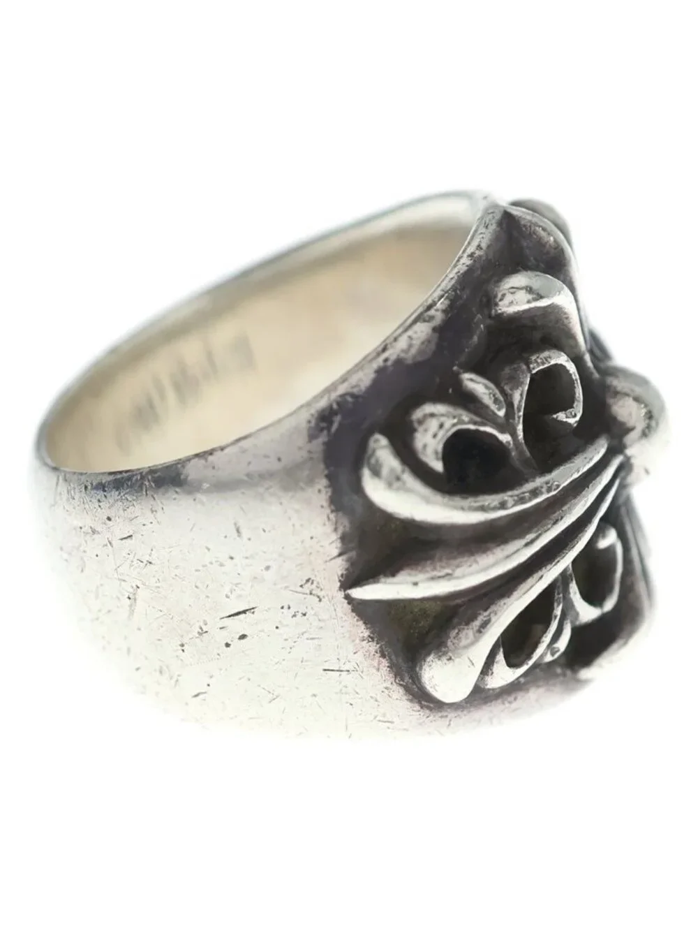 Chrome Hearts Keeper Ring Silver